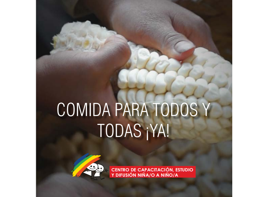 Comida para Todas y Todos ¡Ya!