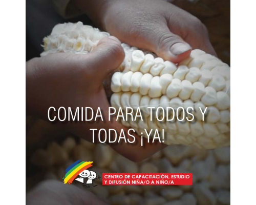 Comida para Todas y Todos ¡Ya!