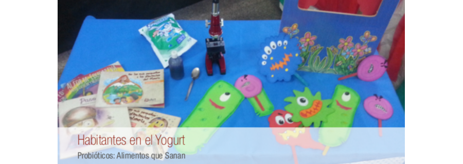 Habitantes en el yogurt. El Mundo Microbiano en el nivel inicial.